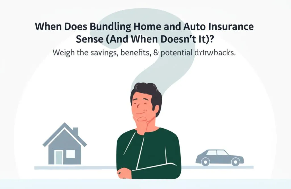 When Does Bundling Home and Auto Insurance Make Sense (And When Doesn't It)?