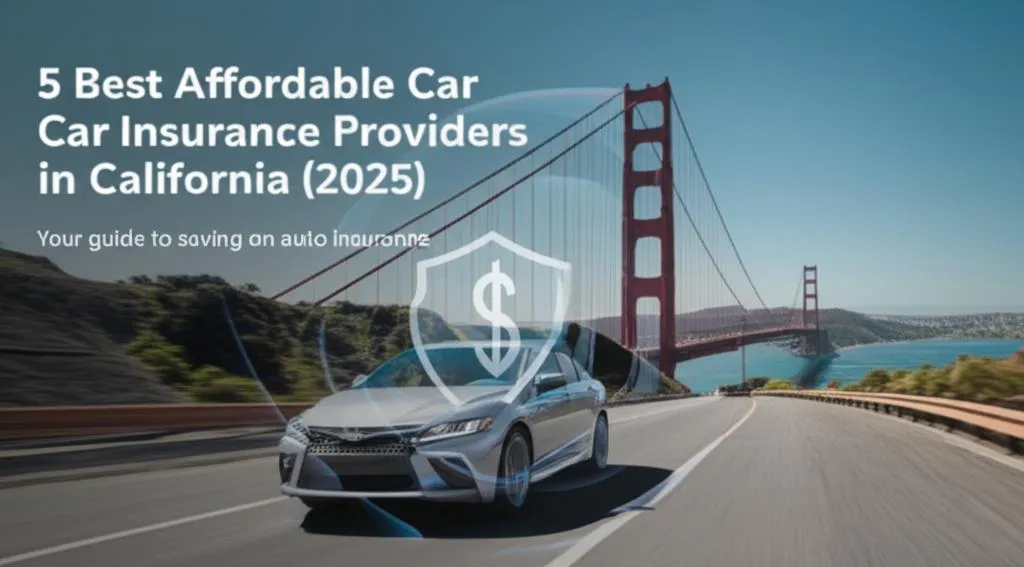 5 Best Affordable Car Insurance Providers in California (2025)