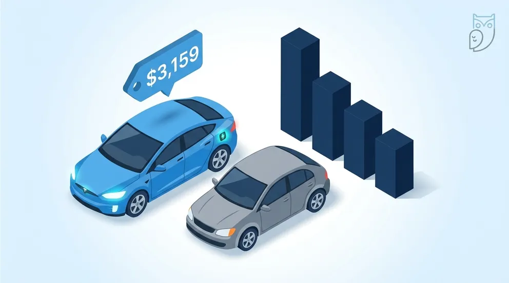 Electric Vehicles Cost 42% More to Insure Than Gas Cars at $3,159 a Year, Insurify Finds