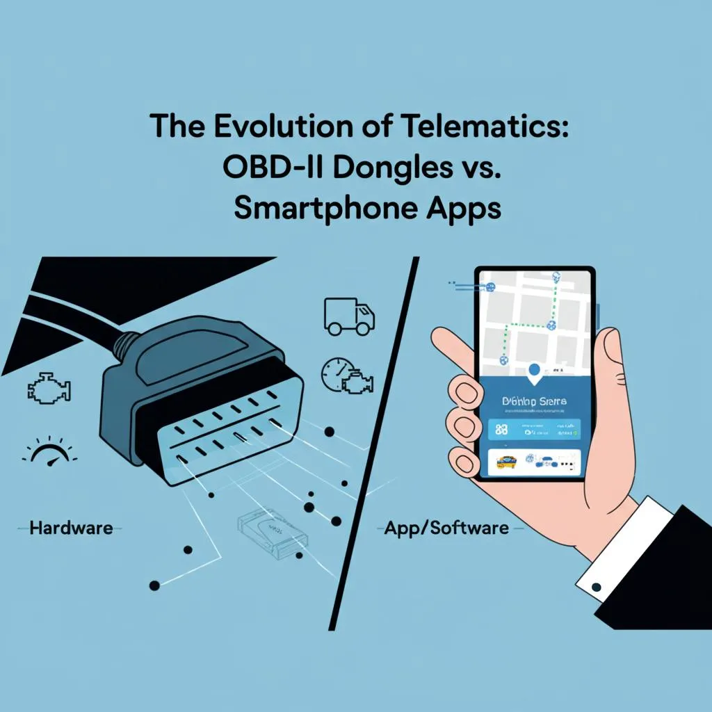 The Evolution of Telematics Devices: From OBD-II Dongles to Smartphone Apps