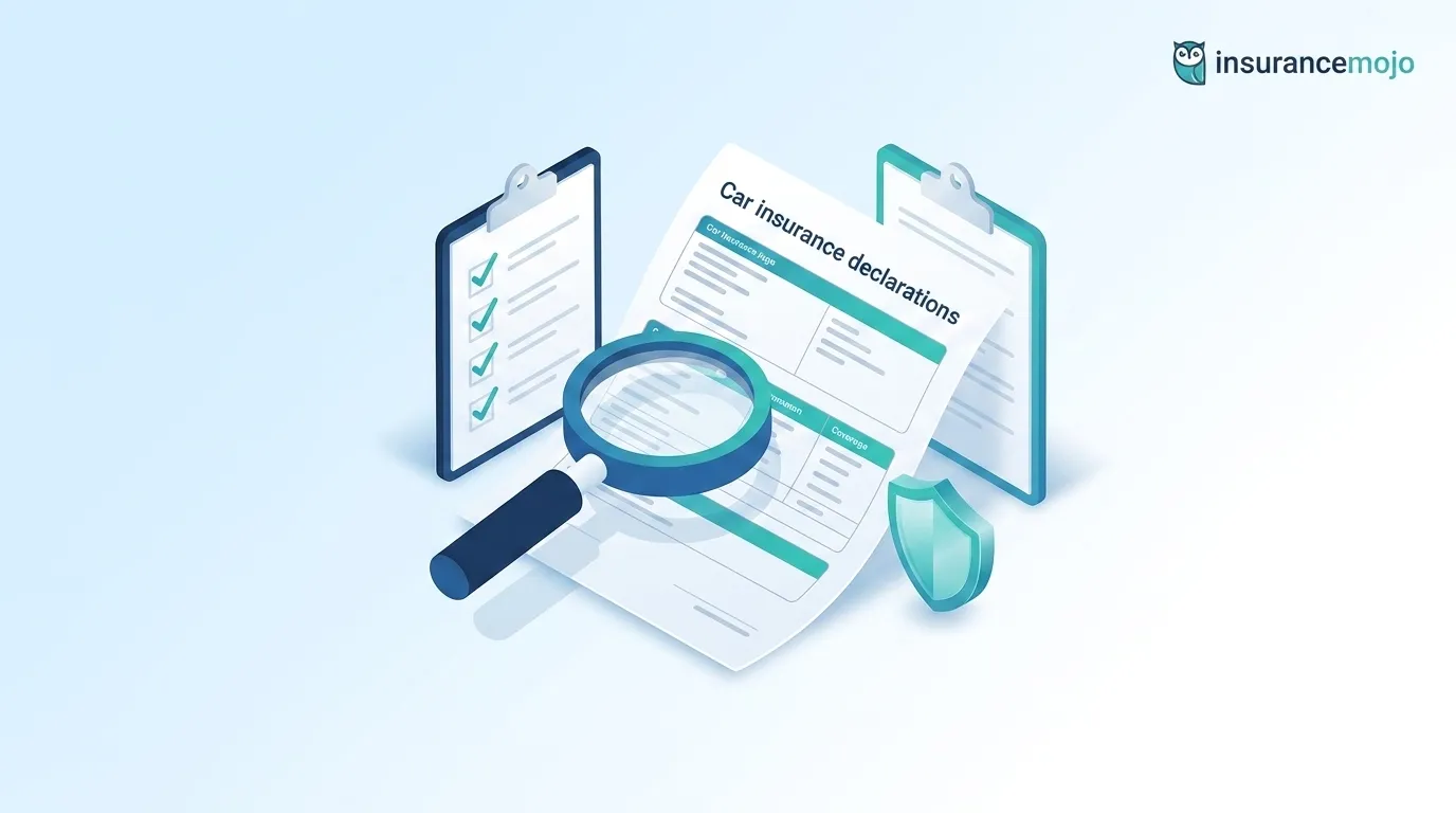 How to Read a Car Insurance Policy: A Plain-English Guide to Your Declarations Page