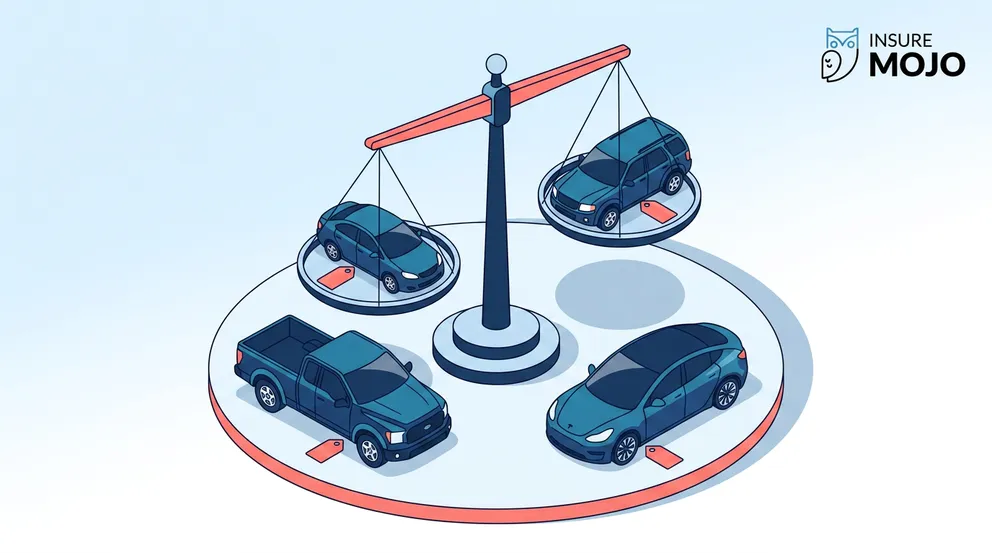 Car Insurance Rates by Vehicle Type: SUVs, Trucks, Sedans, and EVs Compared