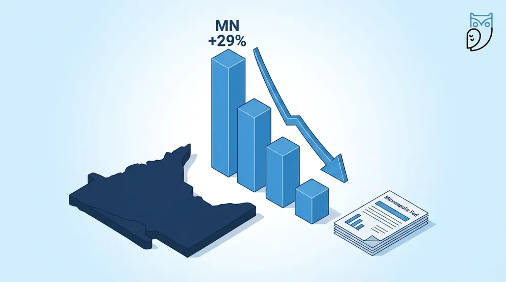 Minneapolis Fed Finds Minnesota Auto Insurance Premiums Surged 29% Through 2024, Now Falling Faster Than Other States