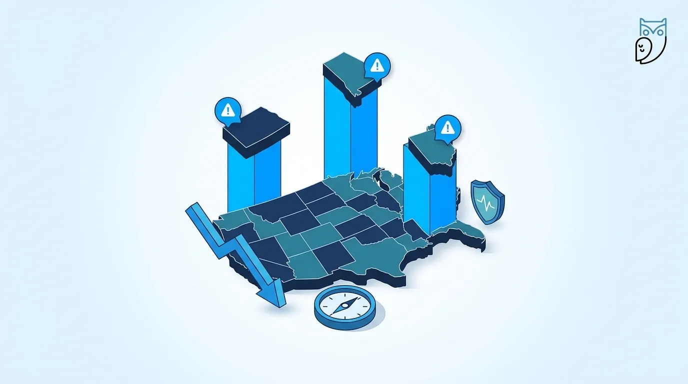 Car Insurance Rates Are Surging in These 3 States — While the Rest of the Country Gets Relief
