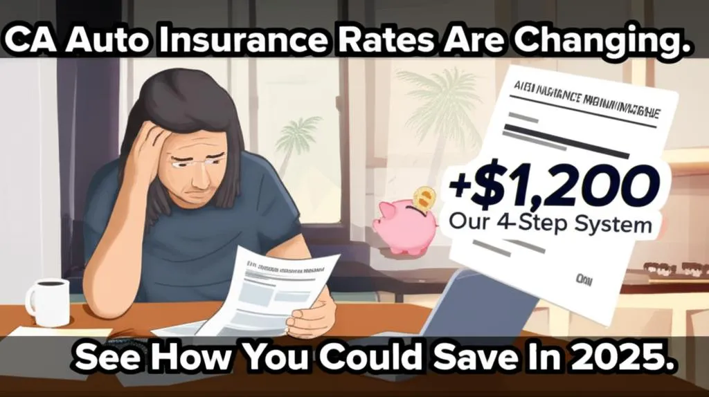 California Auto Insurance 2025: How New Regulations Could Save You $1,200+ Annually